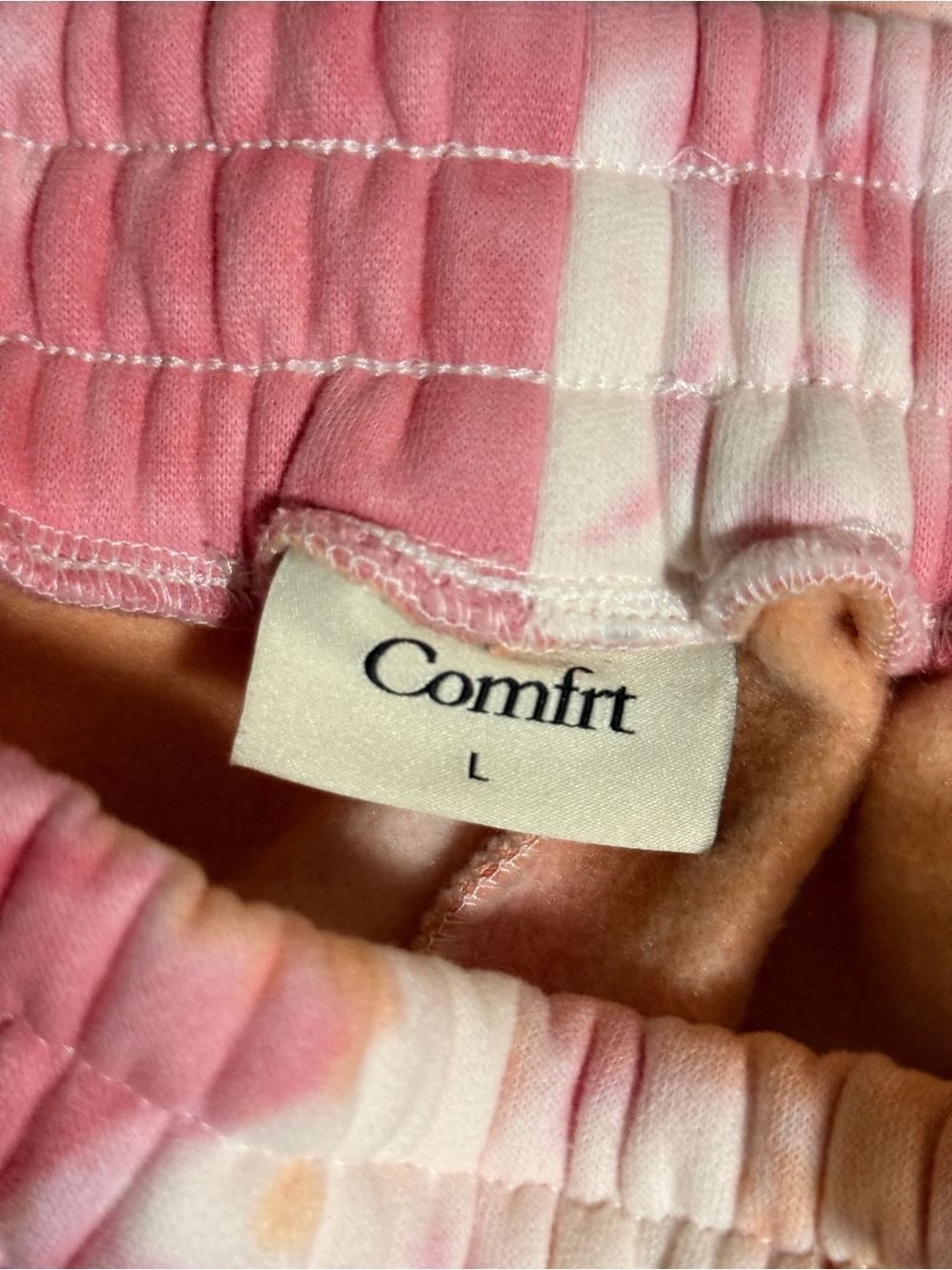 Comfrt Minimalist Zip Hoodie Sweatpants Set in Sunset Large - Picture 11 of 11